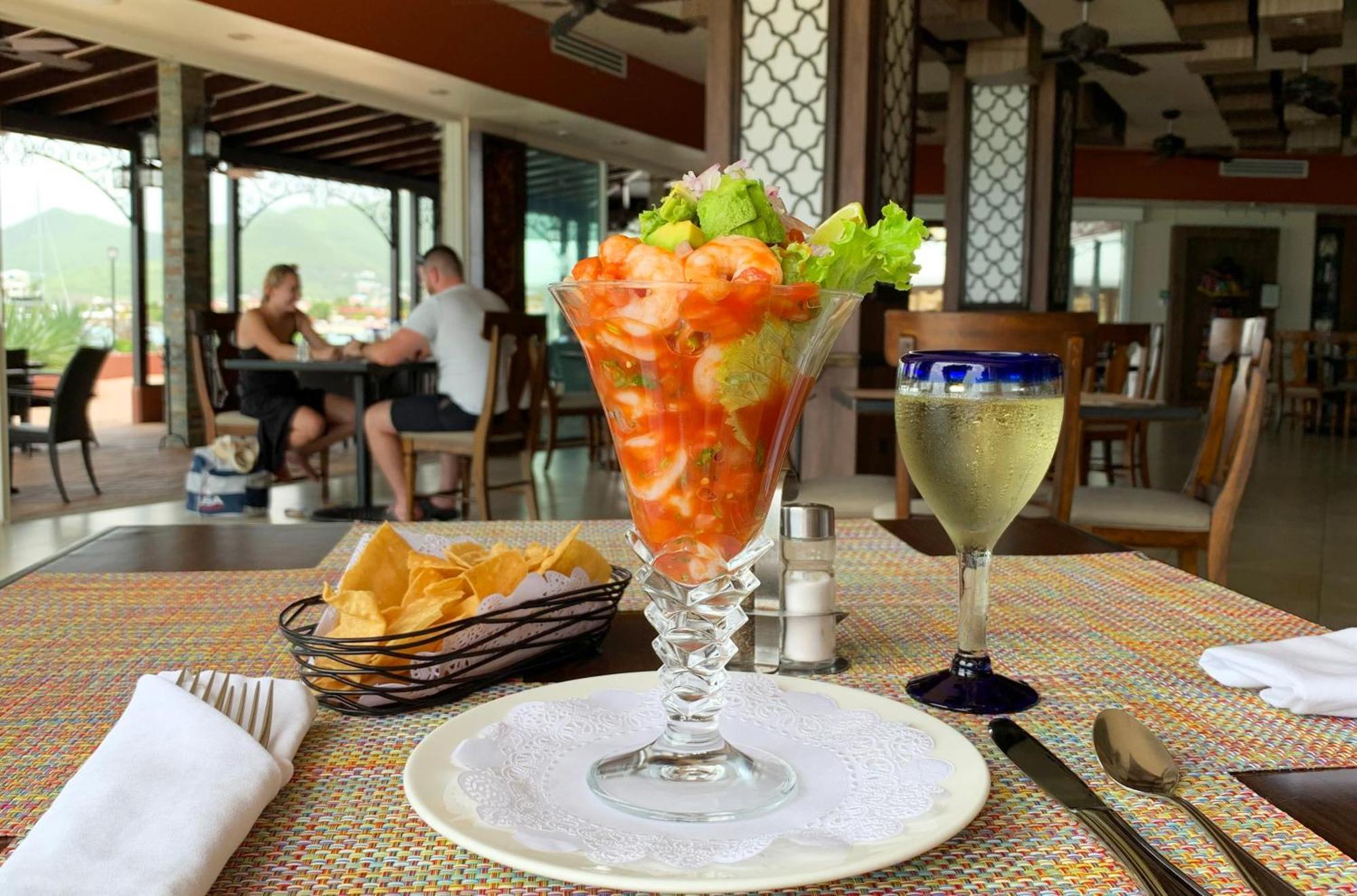 Simpson Bay Resort Marina & Spa Exterior photo Shrimp cocktail