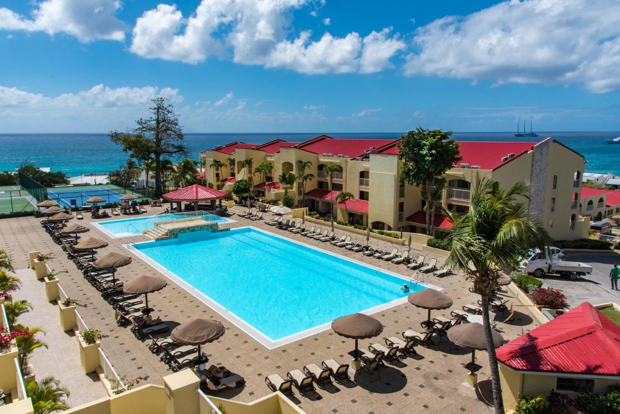 Simpson Bay Resort Marina & Spa Exterior photo The pool at the Fort Young Hotel