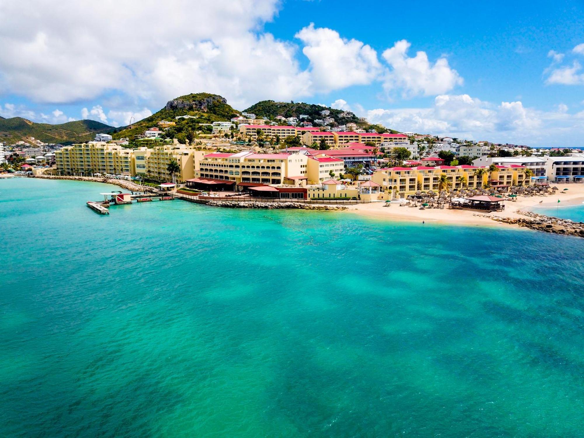 Simpson Bay Resort Marina & Spa Exterior photo Aerial view of Philipsburg