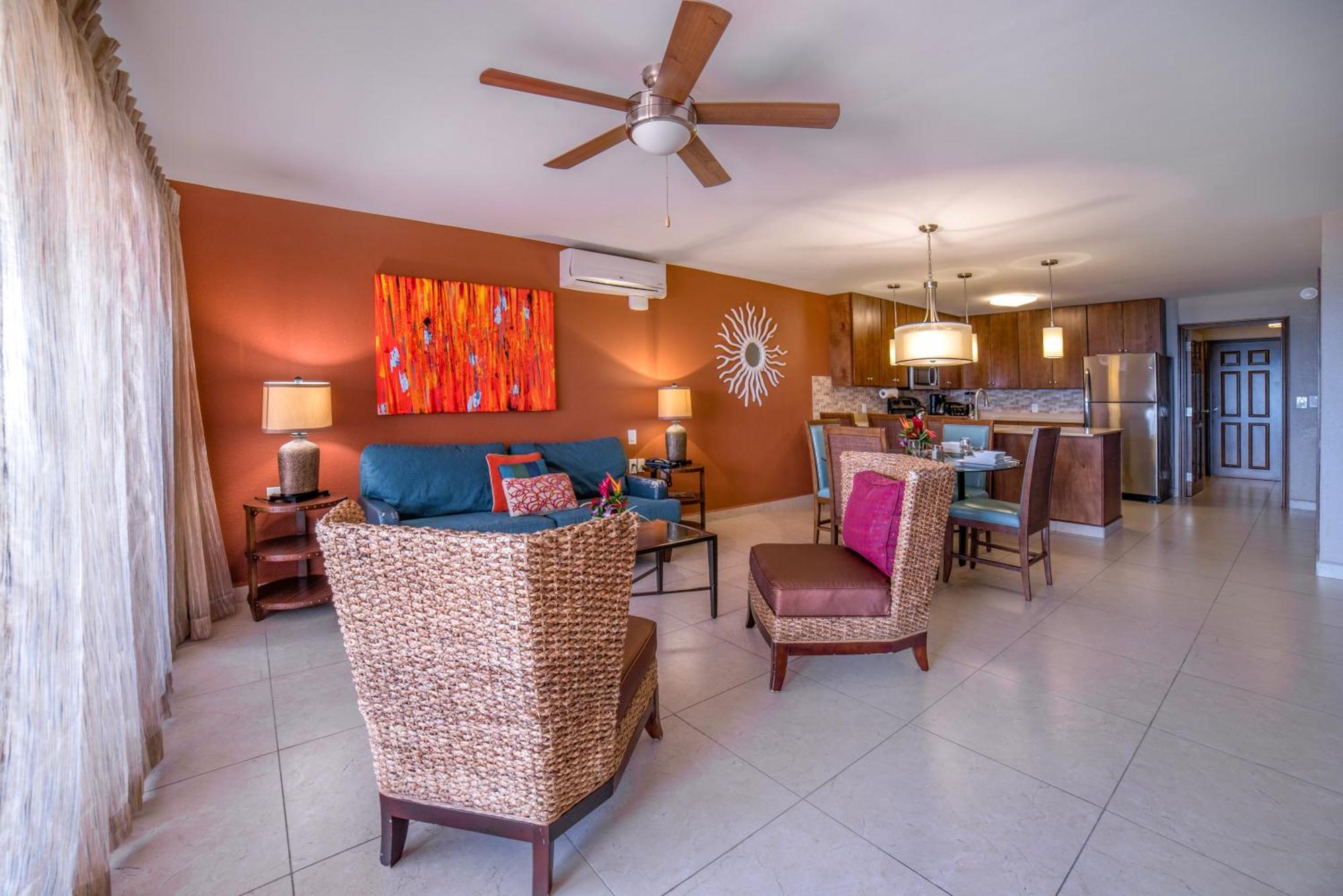 Simpson Bay Resort Marina & Spa Room photo Living room at the Grand Residences Los Cabos